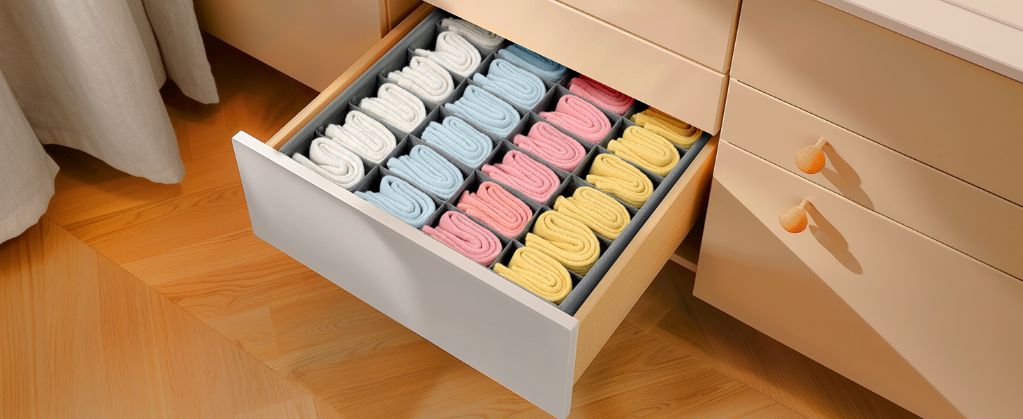 tie organizer sock organizer for closet drawer organizer for socks and underwear sock underwear