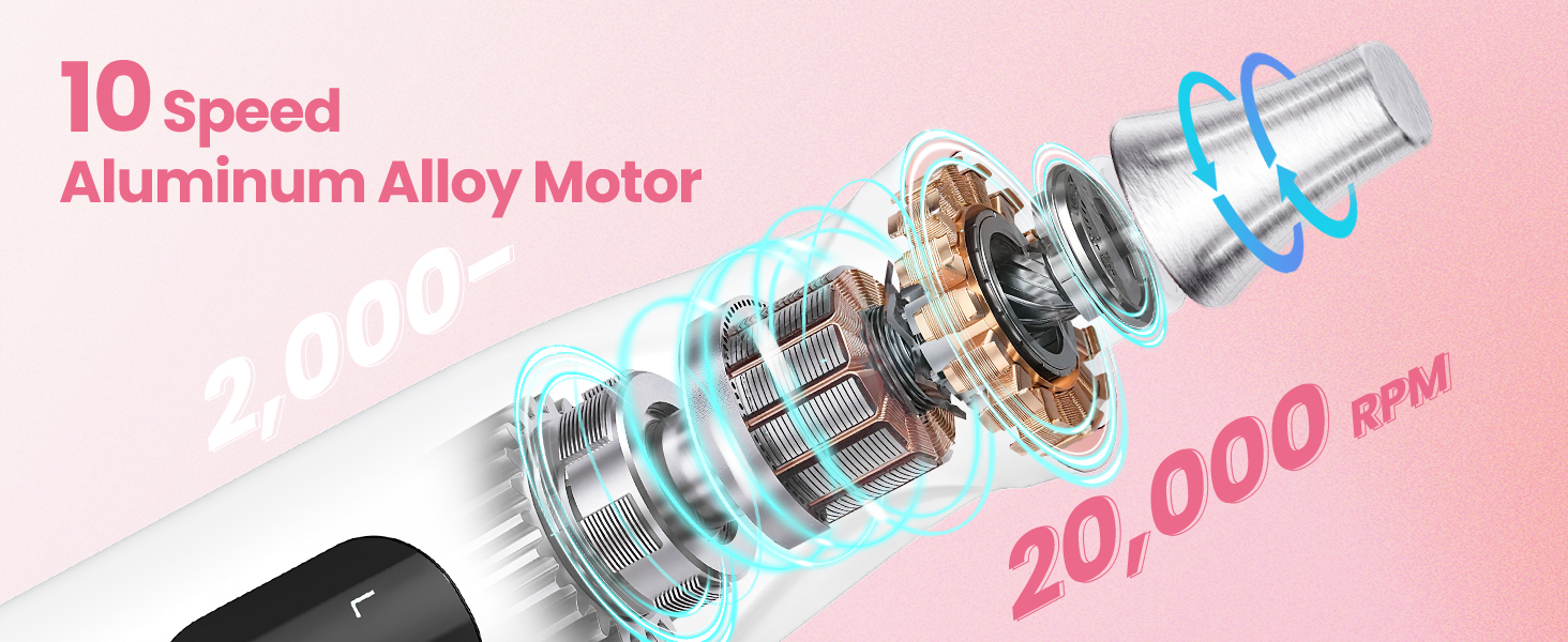 10 Speed Aluminum Alloy Motor