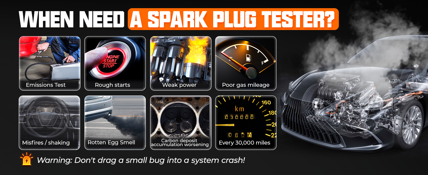 spark plug tester
