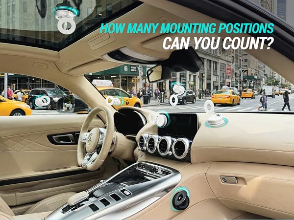 How many mounting positions can you count?