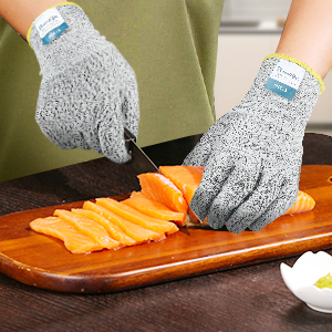 a5 cut resistant gloves kitchen food grade knives fishing gloves men