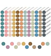 REGELETO Boho 3360 PCS 0.75 Inch 12 Colors Round Colored Dot Stickers for Toddlers Teaching Paper...