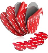 3M VHB Sticky Adhesive Replacement, 4pcs 3.15" Circle Double Sided Pads Gule for Dashboard/Windsh...