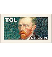 TCL 65-Inch Class NXTVISION Series QLED 4K UHD Google Smart TV Canvas Style Art Frame TV - QLED, ...