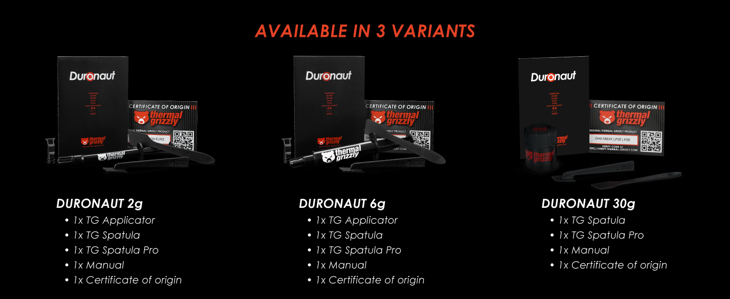 available in 3 variants