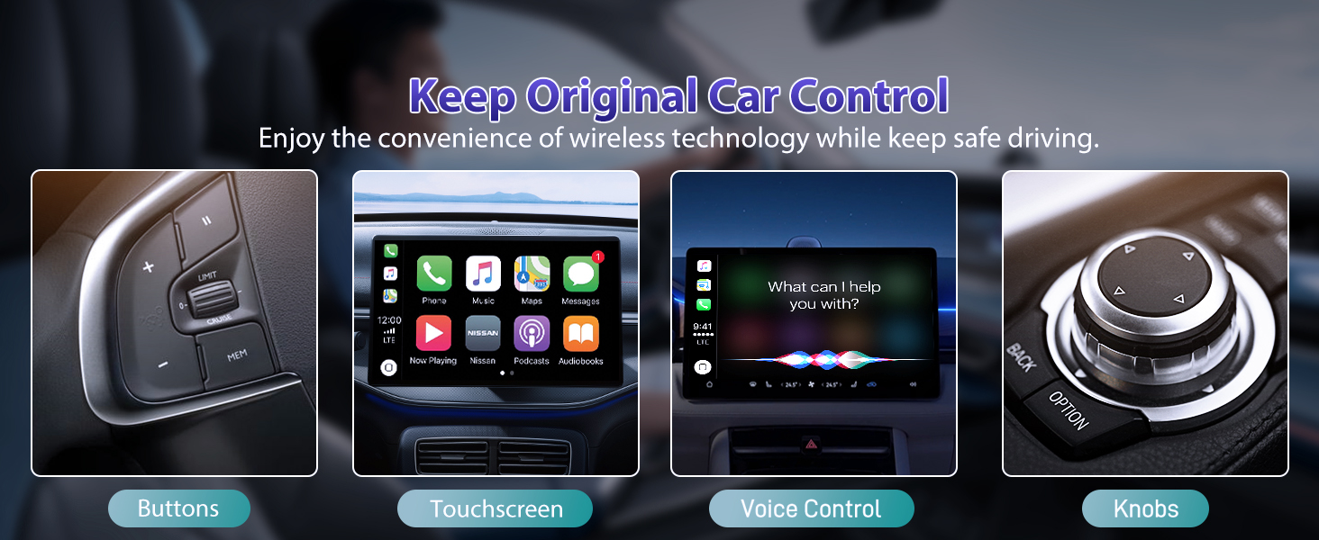 wireless carplay adapter iphone