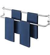 Alise Double Towel Bars for Bathroom Lavatory,Towel Holder Towel Racks for Bathroom Wall Mount SU...