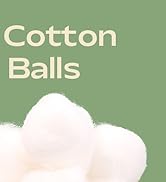 Hempress Organic Cotton Balls with Hemp – Sensitive Skin Cotton & Hemp Balls, Fragrance Free, Chl...