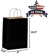 Black gift bags