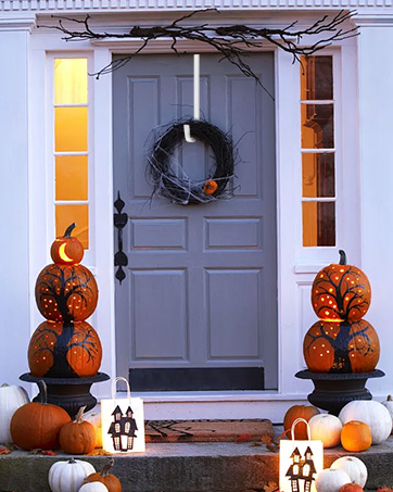 PECULA 2 Pack 14' Wreath Hangers for Front Door