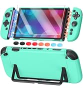 Switch 2 Cute Cover Case, Dockable Hard Protective Shell for Nintendo Switch 2, Split Design, Sli...