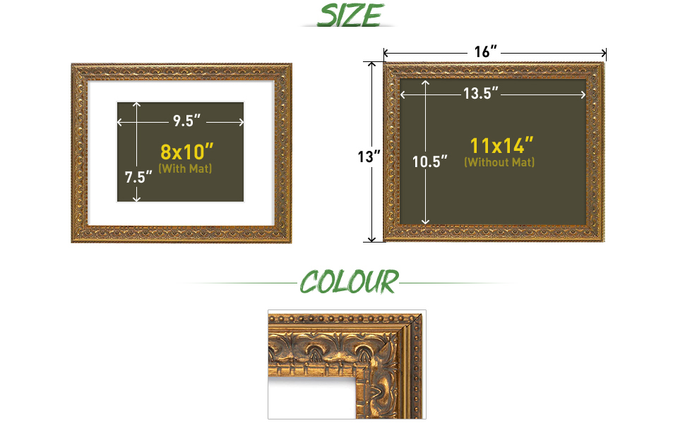 vintage picture frames