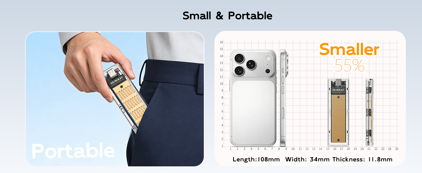 Portable NVMe Enclosure