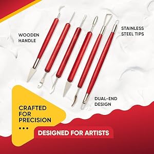 +clay +carving +tools +set