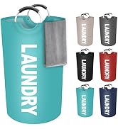 StorageRight 90L Large Laundry Basket, Laundry Hamper, Dirty Clothes Hamper for Laundry, Collapsi...