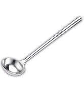 Tenta Kitchen Long Soup Ladle Professional Large Stainless Steel Serving Ladle Spoon Gravy Stainl...