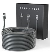 LUCMO 100FT/ 30M Starlink Gen 3 Cable for Starlink Standard Generation 3, Replacement Extension C...
