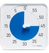 Time Timer Original 8" Visual Countdown Timer – Medium 60-Minute Silent Classroom Visual Timer fo...