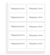 shipping address labels