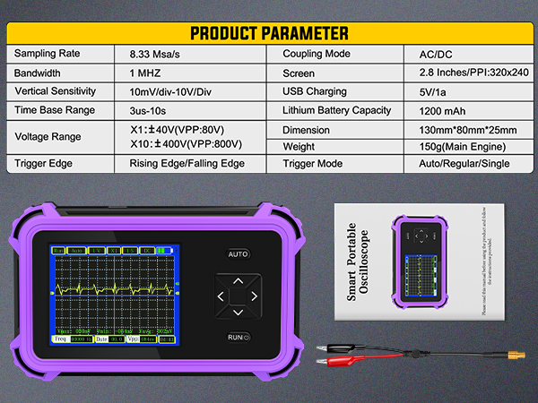 handheld scope voltage meter