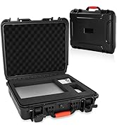 WELIDAY Waterproof Laptop Hard Case for 15.6-17.3 inch Gaming Laptops & Accessories - Heavy Duty ...