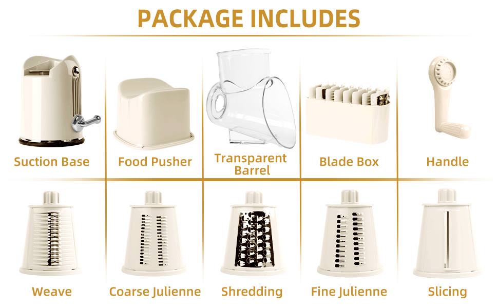 Rotary Cheese Grater