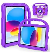 Riaour Kids Case for iPad A16 11 Inch 2025 (11th Gen) & iPad 10th Generation (10.9" 2022), Duty M...