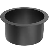 Antrader Drop-in Trash Chute,Kitchen Counter Trash Chute,Black,6.69",1Pcs | Countertop Trash Can ...