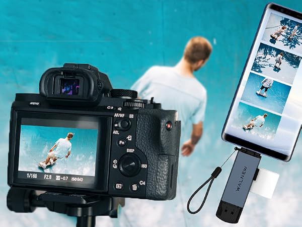 USB C SD card reader