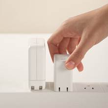 65W GaN Charger - 2-in-1 USB Charger| Double your charging potential