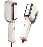 Steamer for Clothes 1000W, 180 °Rotating Head Clamp Ironing Multifunctional Steam Iron,Portable W...