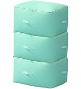3 PCS Ultra Space Saving Self Compression Organizer, 2025 NEW Comforter Storage Bags, Heavy Duty ...