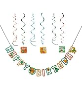 American Greetings Dinosaur Birthday Party Supplies, Banner Kit (7-Pieces)
