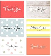 Oaklyn Blank Thank You Cards Set with Envelopes - Professional Paper with an Assortment of Design...