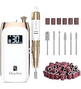 MelodySusie Entry-Level Clip-On Vintage-Style Nail Drill, SC320C 30000RPM Rechargeable E-File for...