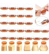 24Pcs Upgrade Chair Leg Protectors for Hardwood Floors, Floor Protectors for Chairs, Chair Leg Co...