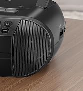 Portable CD Cassette Boombox