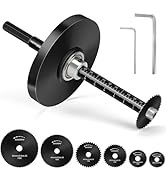 THINKWORK Inside Pipe Cutter for PVC Pipe, Cutter Tool Set with Scale - Adjustable Depth Gauge, 6...