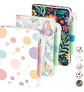 NIRMIRO (3 Pack) Aesthetic Small Journal Notebook, A6 (3.7" x 5.7") Mini Pocket Notebook with Pen...