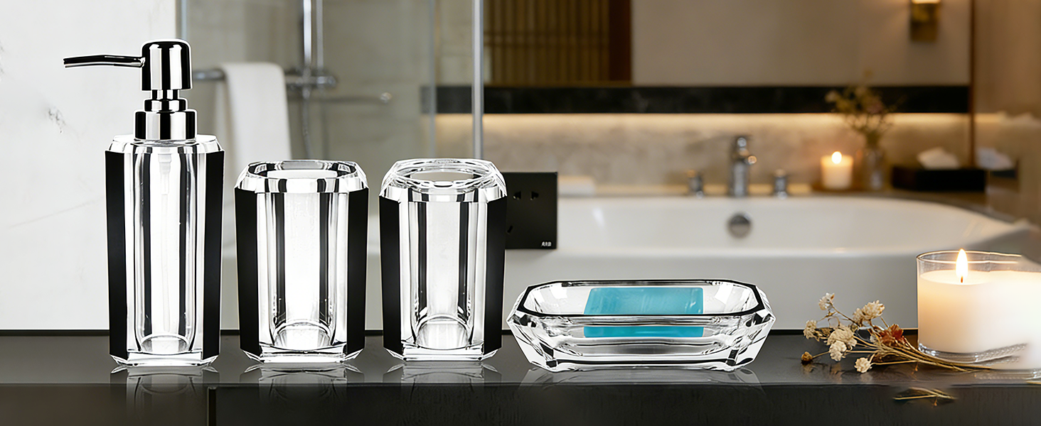Acrylic Bathroom Accessories