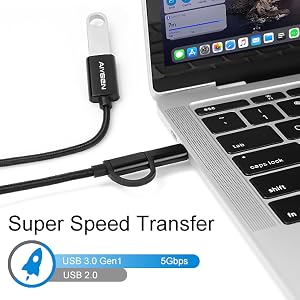 AIYEEN USB C to USB Adapter