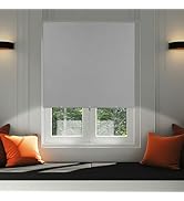 Blackout Shades No Drill Cordless Window Blinds Cut to Size Roll up Adjustable Easy to Install St...