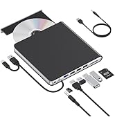 External CD DVD Drive for Laptop USB 3.0 USB C CD Burner External DVD Drive Portable CD ROM Burne...