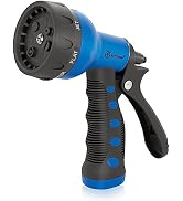 AUTOMAN-Garden-Hose-Nozzle,ABS Water Spray Nozzle with Heavy Duty 7 Adjustable Watering Patterns,...