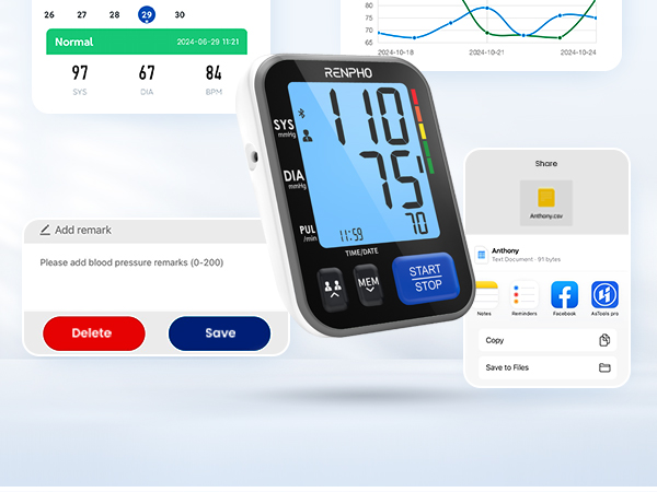 Blood Pressure Monitor for Home Use