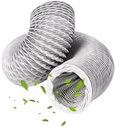 ChimimeDecor Boat Blower Hose, 3 Inch 10 Feet Marine Exhaust Hose for Engine Compartment, Bilge, ...
