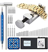Watch Repair kit - EasyTime Watch Link Removal Tool kit, Watch Band Tool kit with Watch pin Remov...