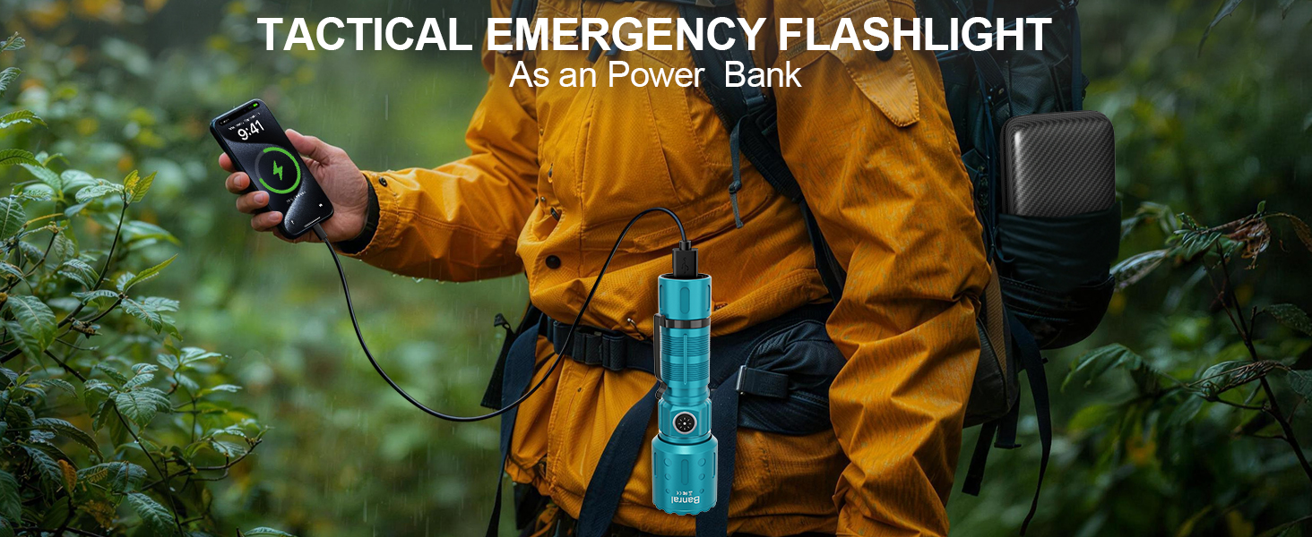 TACTICAL EMERGENCY FLASHLIGHT