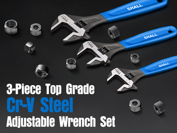 adjustable wrench set