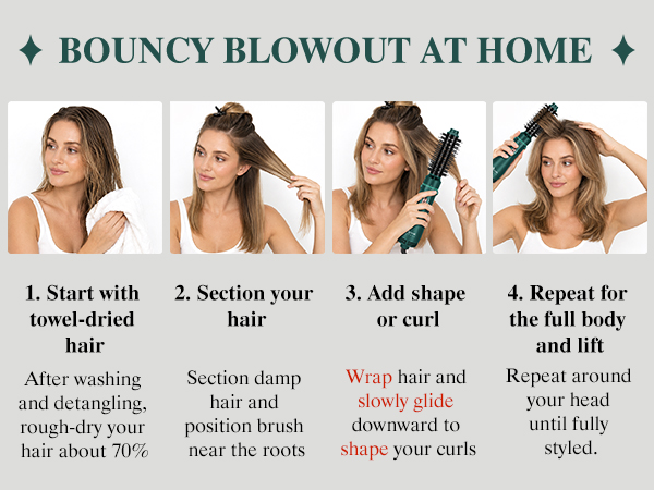 Style Like Bouncy Blowout